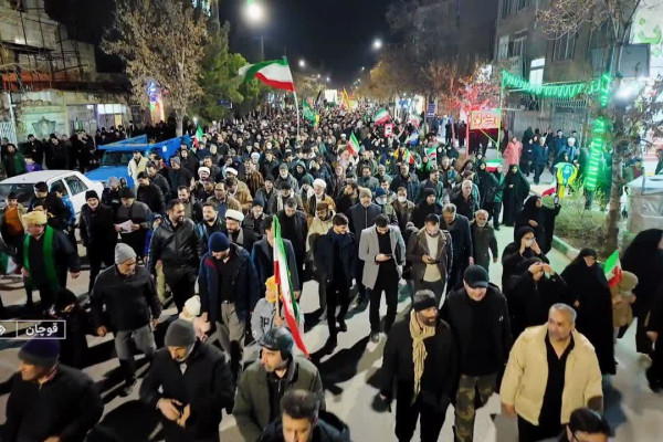 خروش انقلابی قوچان در سوگ رهبر شهید