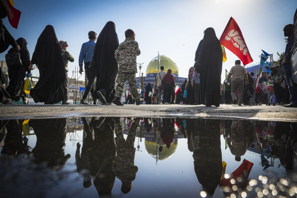 مسيرة الغدير التي امتدت كيلومترات