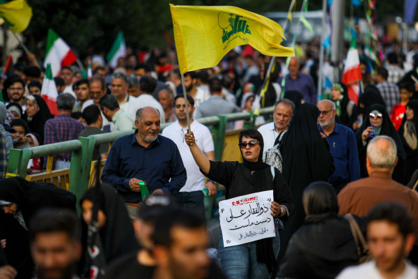 长达数公里的古迪尔游行