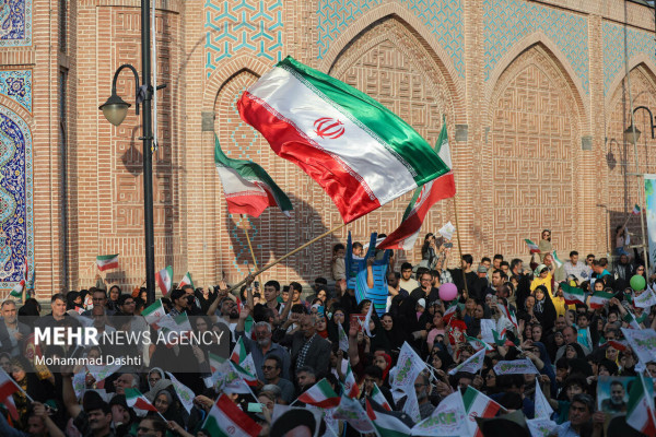 Marcha kilométrica de Ghadir en las provincias