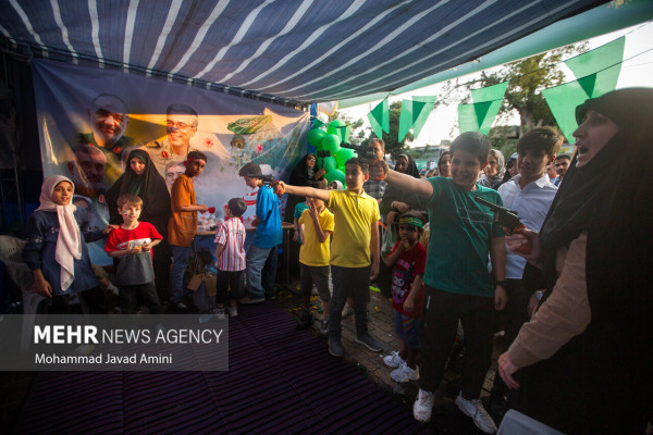 Marcha kilométrica de Ghadir en las provincias