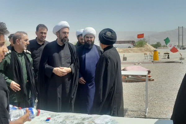 بازدید رئیس کمیته فرهنگی، آموزشی اربعین استان ایلام از مواکب شهرستان دهلران