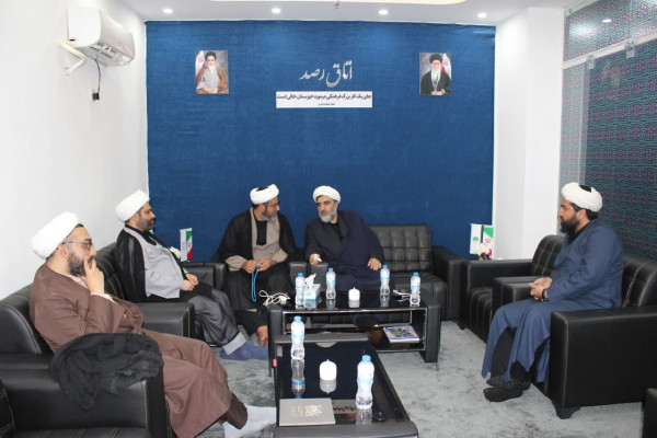 بازدید معاون فرهنگی سازمان از مرکز رسانه تبلیغات اسلامی خوزستان