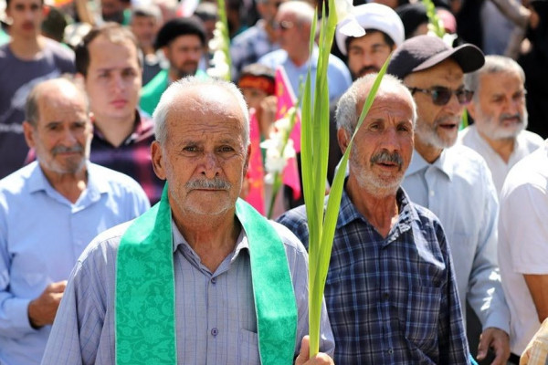 شادپیمایی بزرگ خانوادگی امت احمد(ص) در دیار الوند
