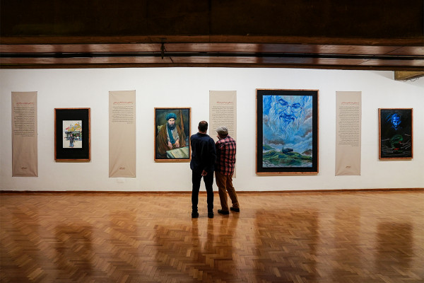 آیین افتتاحیه‌ی نمایشگاه «بسیجی»