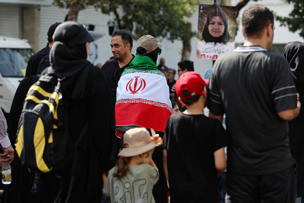 مراسم «جاماندگان الأربعين» في إيران