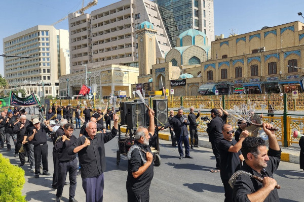 مازندران | حضور هیئات مذهبی در مشهد مقدس