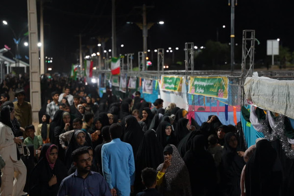 برپایی مهمانی بزرگ «امت احمد (ص)» در ریگان با غرفه‌های متنوع مردمی