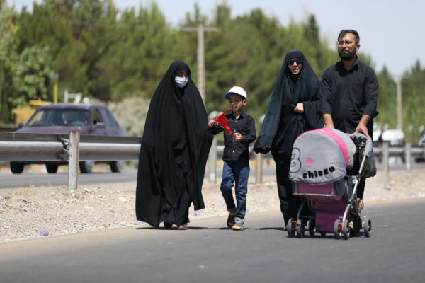 گزارش تصویری مراسم جاماندگان اربعین