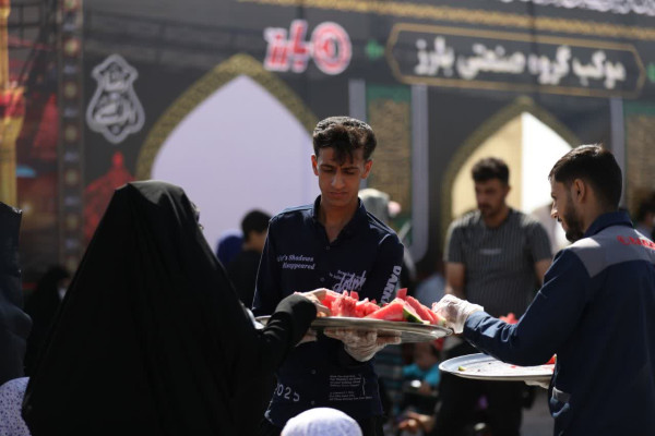 گزارش تصویری مراسم جاماندگان اربعین