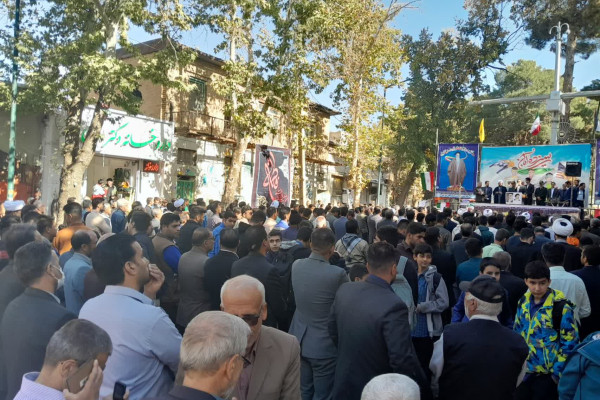 مردم شهرستان صحنه حماسه‌ای تازه در 13 آبان رقم زدند