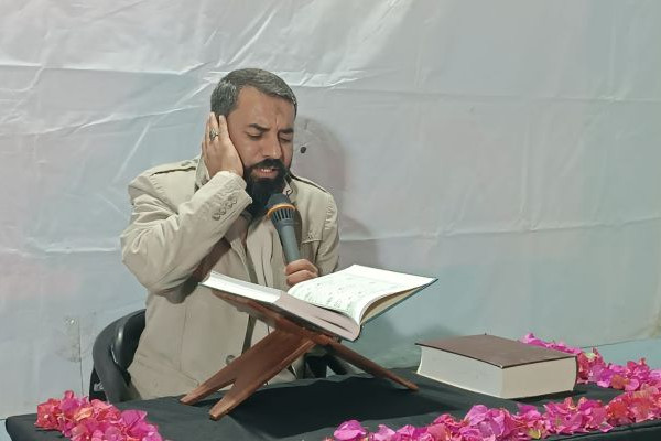 محفل انس با قرآن کریم در بشاگرد برگزار شد