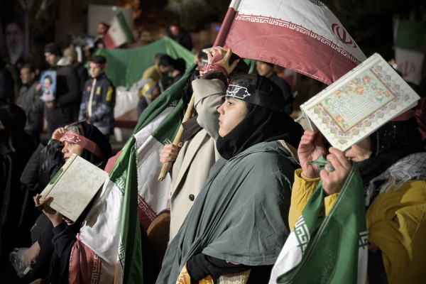 مراسم احیای دومین شب قدر در میدان آزادی سنندج