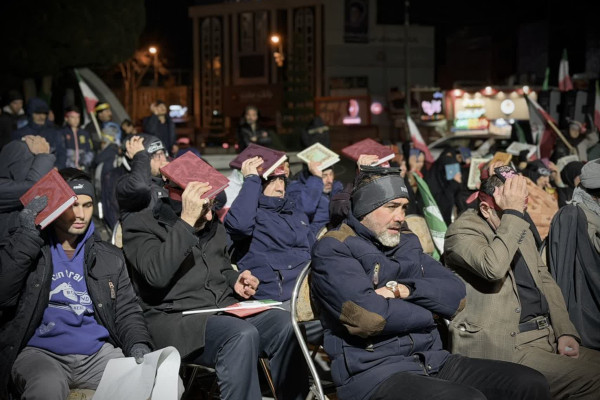 مراسم احیای دومین شب قدر در میدان آزادی سنندج