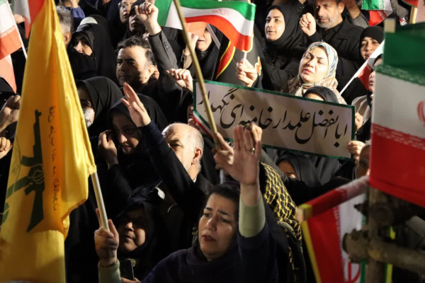 گلستان|تجمع خیابانی مردم دارالمومنین شهرستان گرگان