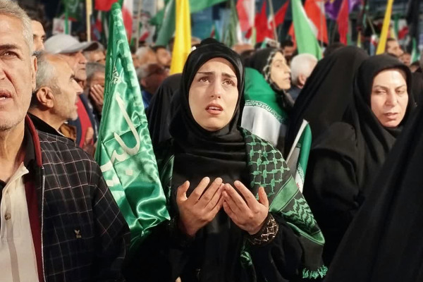 گلستان|تجمع خیابانی مردم دارالمومنین شهرستان گرگان