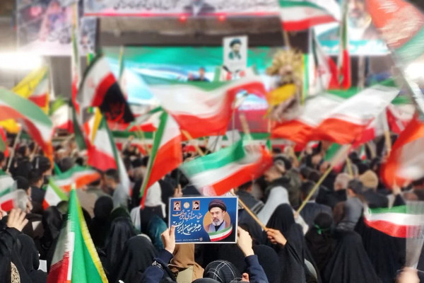 گلستان|تجمع خیابانی مردم دارالمومنین شهرستان گرگان