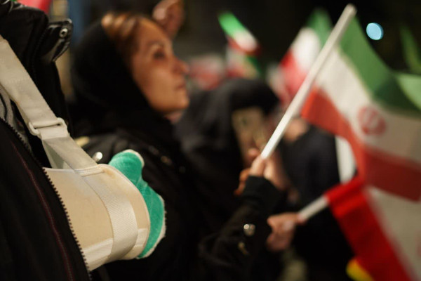 گلستان|تجمع خیابانی مردم دارالمومنین شهرستان گرگان