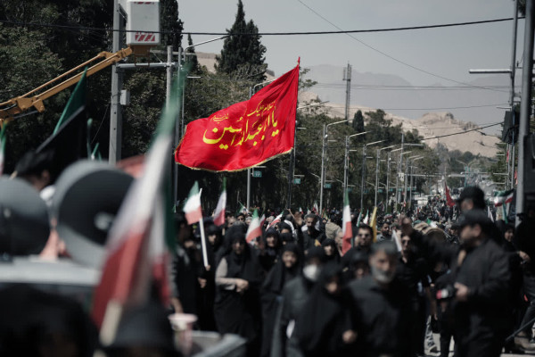 عزاداری هیاتها در عزای رهبر شهیدمان