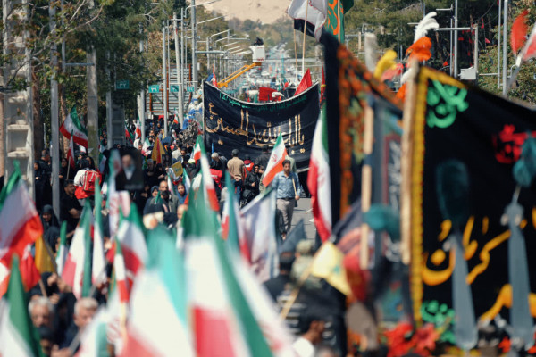 عزاداری هیاتها در عزای رهبر شهیدمان