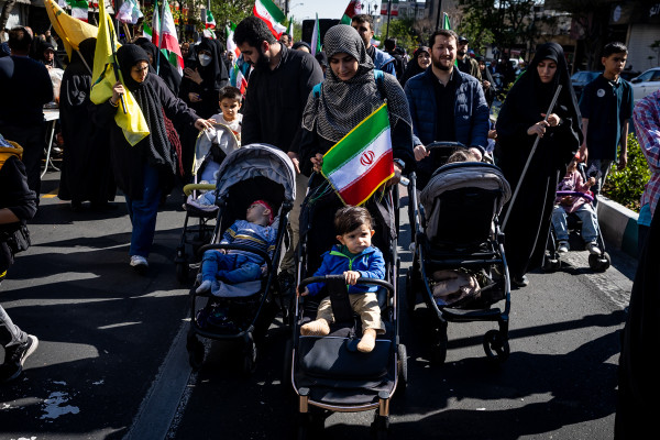 مراسم عزاداری چهلمین روز شهادت رهبر انقلاب برگزار شد