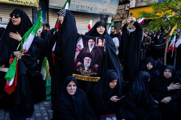 مراسم عزاداری چهلمین روز شهادت رهبر انقلاب برگزار شد