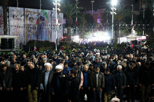 تحویل سال خیابانی در رشت