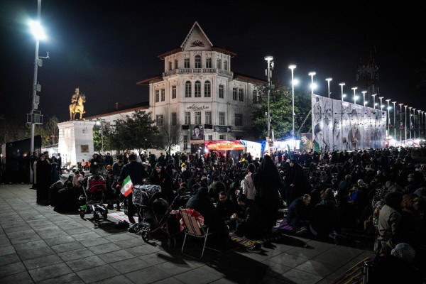 تحویل سال خیابانی در رشت