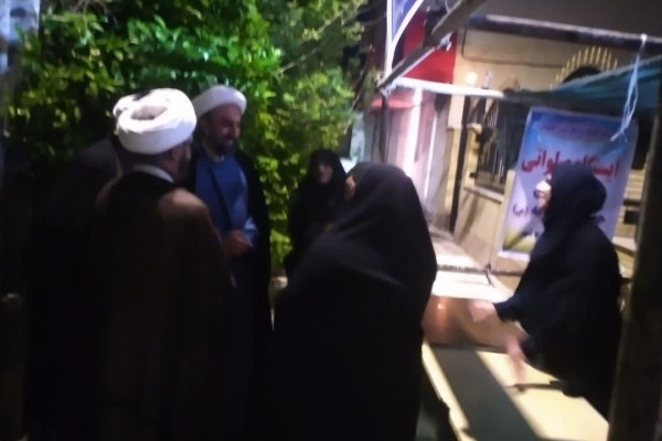 سرکشی مدیرکل تبلیغات اسلامی استان ایلام و معاونت فرهنگی از مواکب شهرستان دره شهر