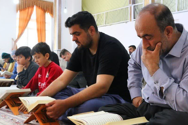 برگزاری محفل انس با قرآن کریم در روستای توداره روته