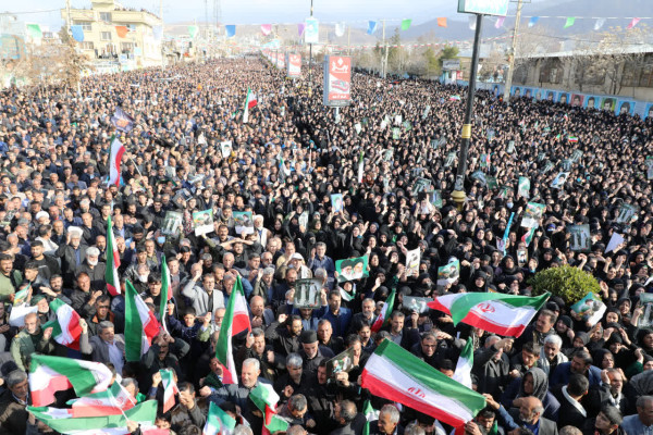 حضور بی سابقه مردم یاسوج در خیابان مقدس جمهوری اسلامی