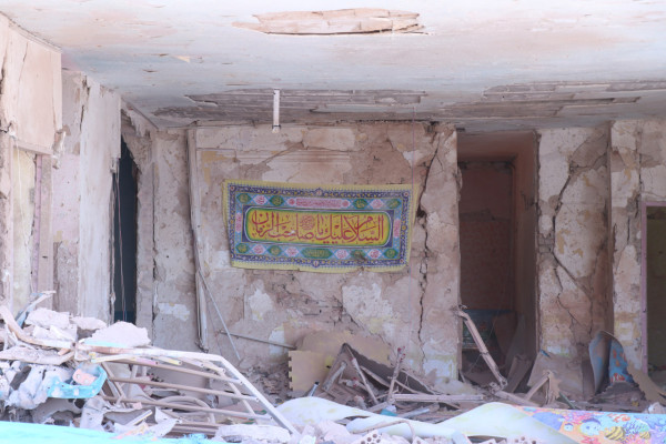 دیدار خانواده شهید طلبه جنگ رمضان و جانباز طلبه حادثه تروریستی میدان آزادی کرمان