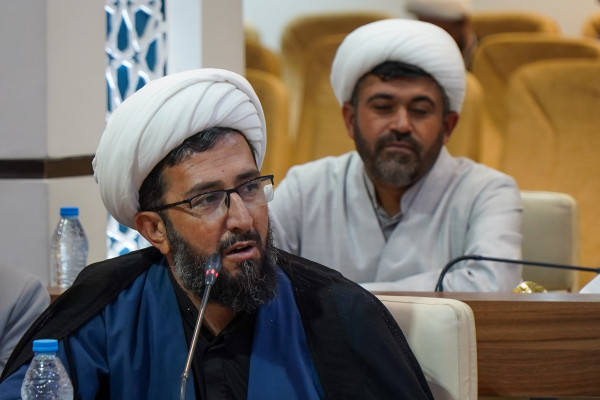 گردهمایی مدیران تبلیغات اسلامی فارس با موضوع خونخواهی رهبر شهید انقلاب شیراز- گردهمایی مدیران تبلیغات اسلامی فارس با موضوع گفتمان خونخواهی رهبر شهید انقلاب در حرم حضرت شاهچراغ (ع) برگزار شد.