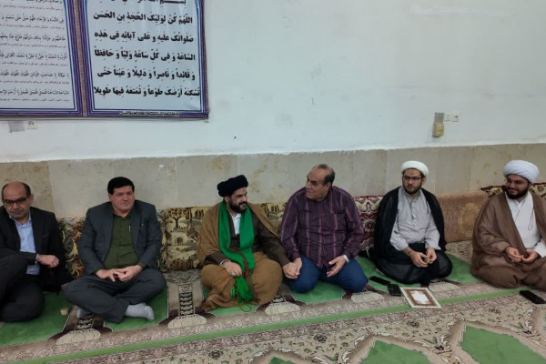 انتصاب امام جماعت مسجد قمربنی هاشم (ع) مهران