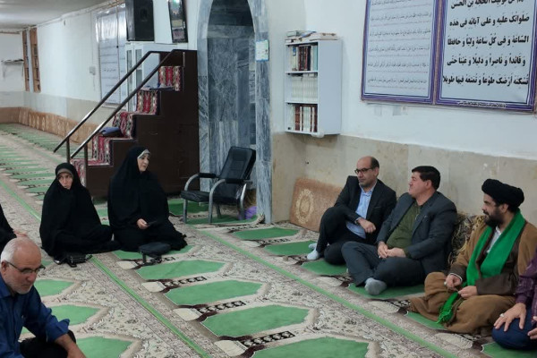 انتصاب امام جماعت مسجد قمربنی هاشم (ع) مهران