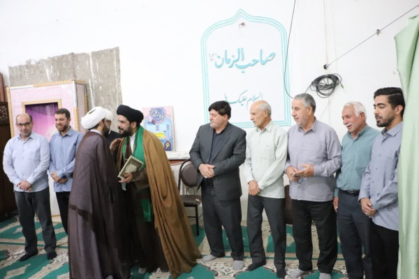 انتصاب امام جماعت مسجد صاحب الزمان (عج) فرخ آباد مهران