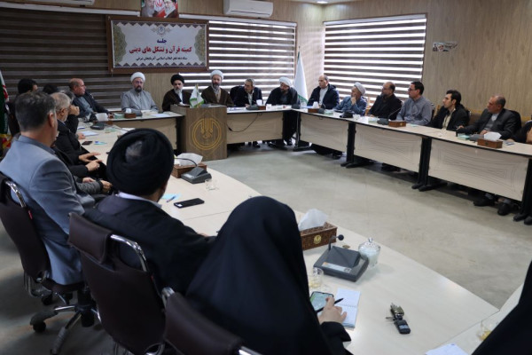 برگزاری جلسه کمیته قرآن ستاد دهه فجر در اداره کل تبلیغات اسلامی آذربایجان شرقی