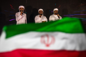 Una celebración por el nacimiento del profeta del islam en Bandar Abbas